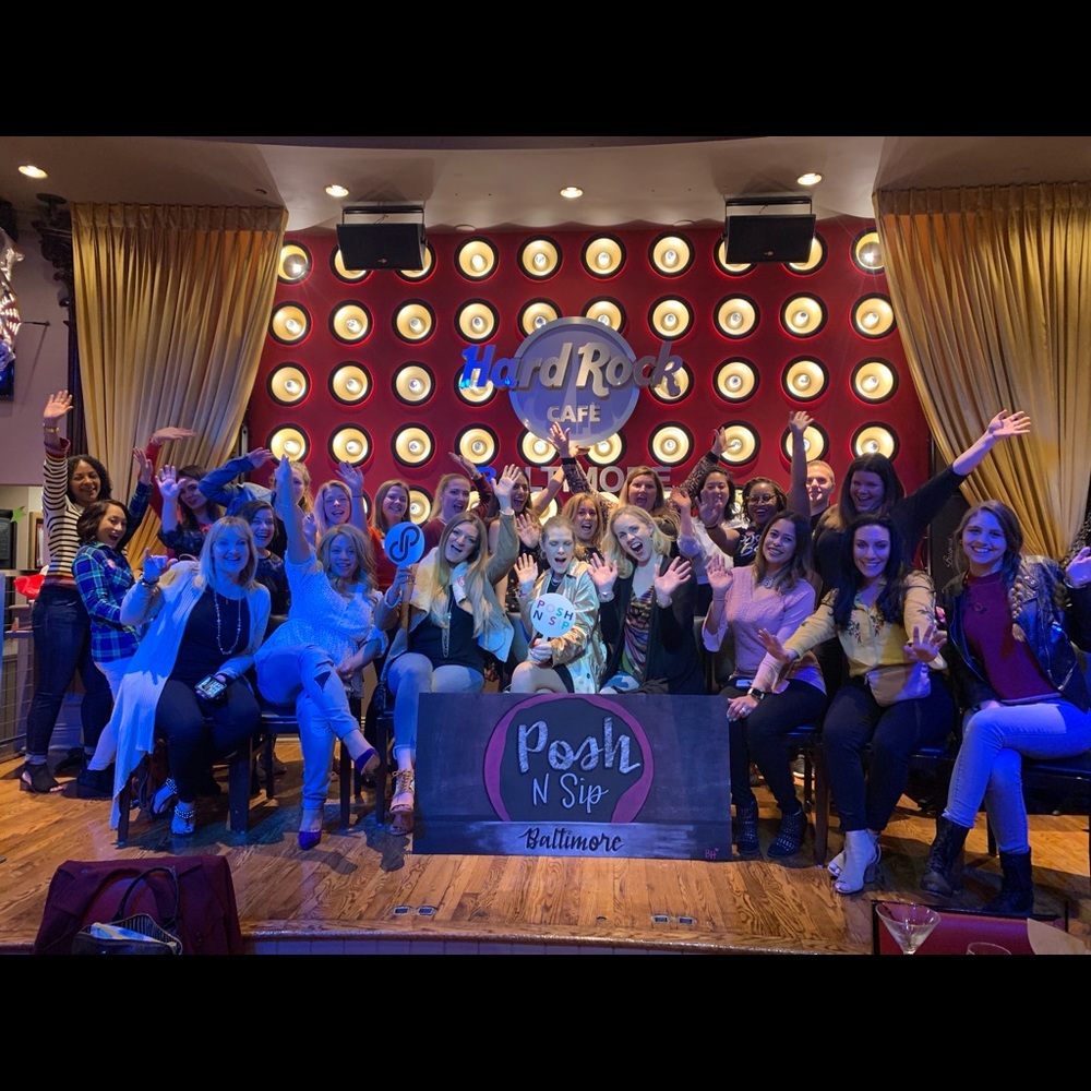 Thank you!!! Posh n Sip Baltimore Maryland - Picture 2 of 8